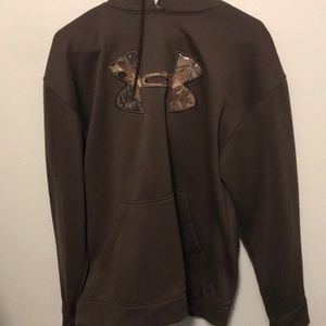 Under armour camo hoodie